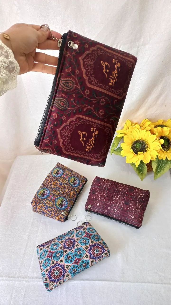 کیف دستی پارچه‌ای طرح سنتی
